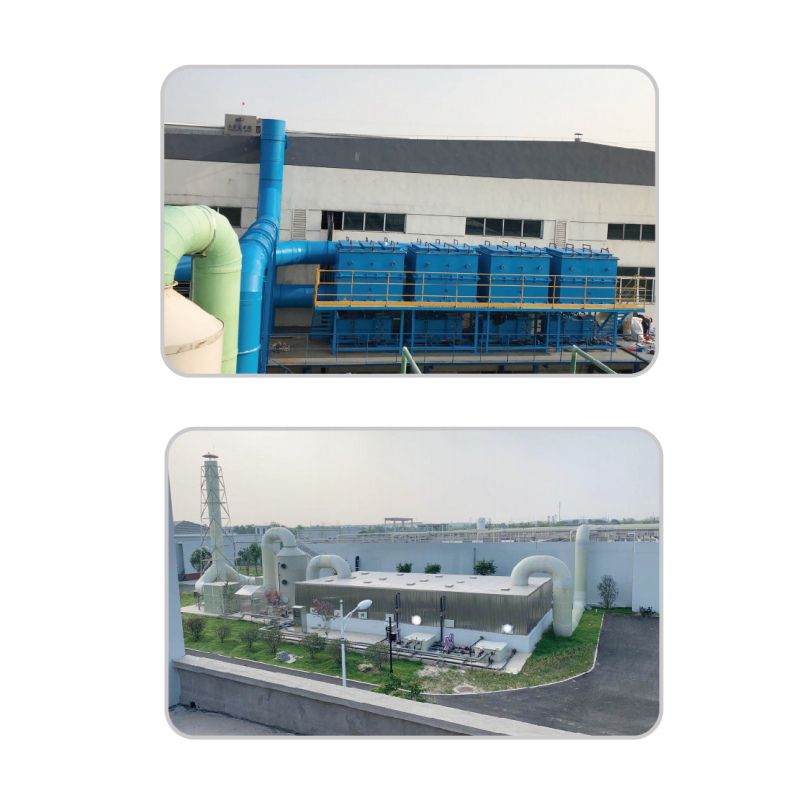 Equipamento de desodorização de filtragem biológica por gotejamento