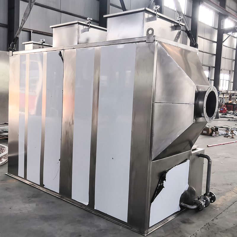 Torre de purificação horizontal de aço inoxidável 304