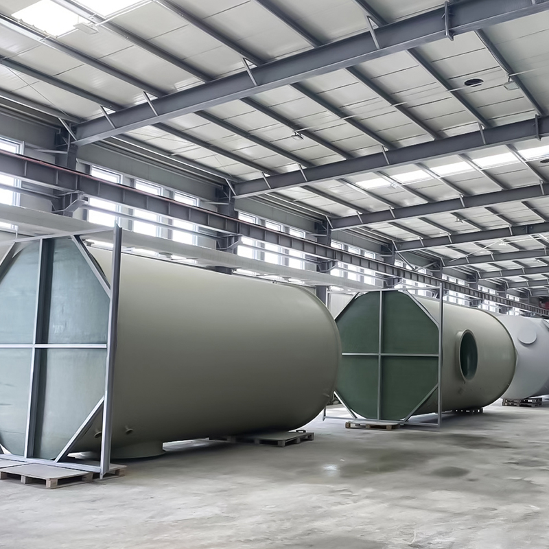 Torre de pulverização FRP