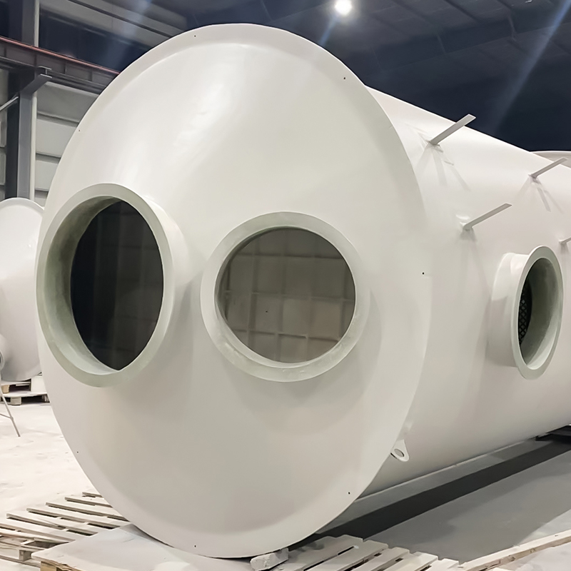 Torre de pulverização FRP