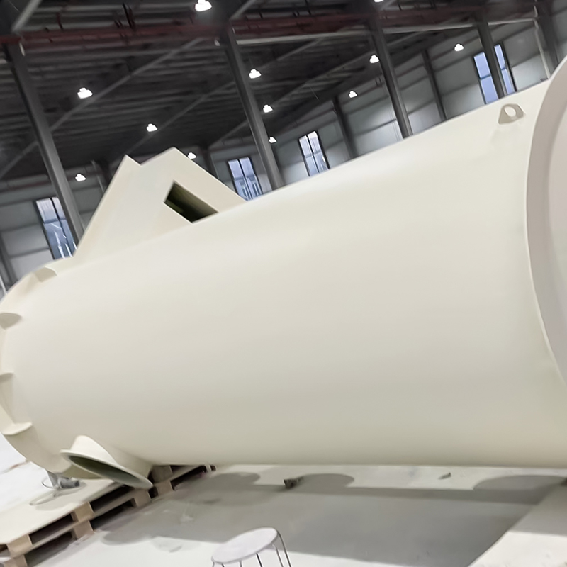 Torre de pulverização FRP