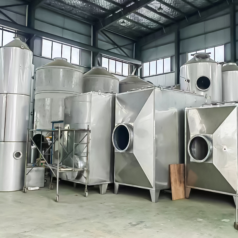 Torre de pulverização de aço inoxidável 316L