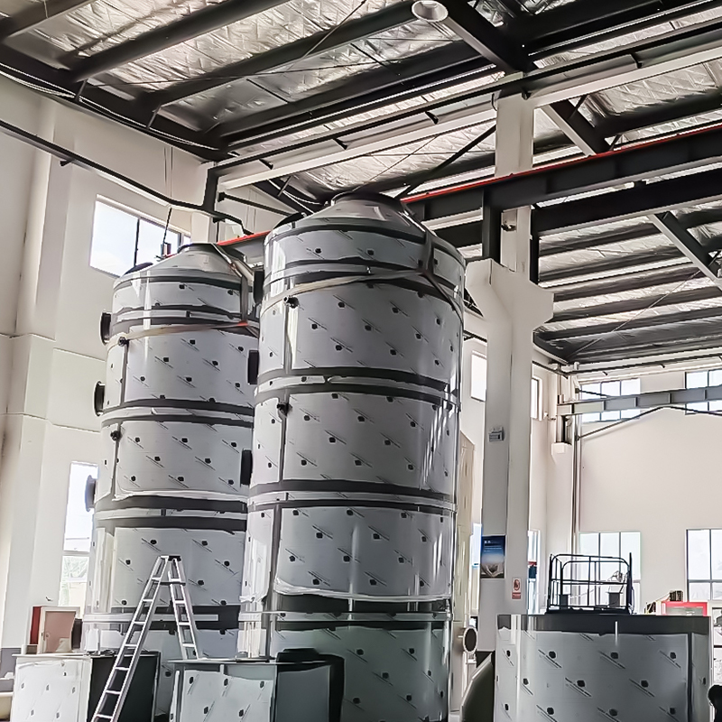 Torre de pulverização de PVC