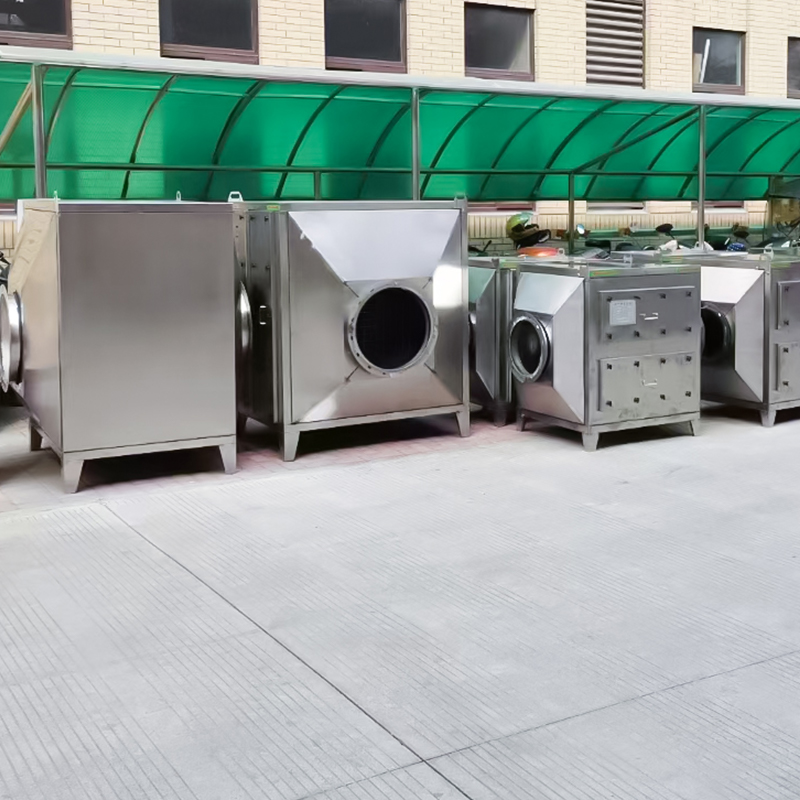 Estrutura de gaveta da caixa de adsorção de carvão ativado em aço inoxidável 304