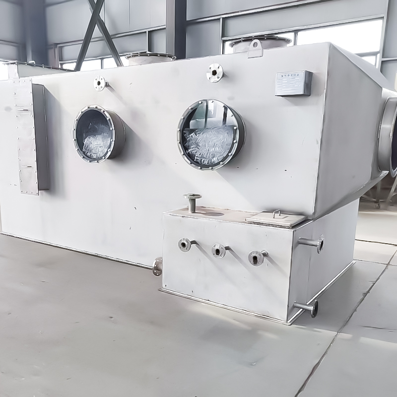 Torre de purificação horizontal de aço inoxidável 304