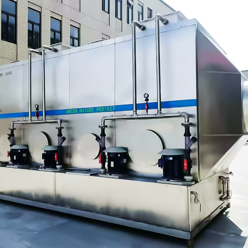 Torre de purificação horizontal de aço inoxidável 304