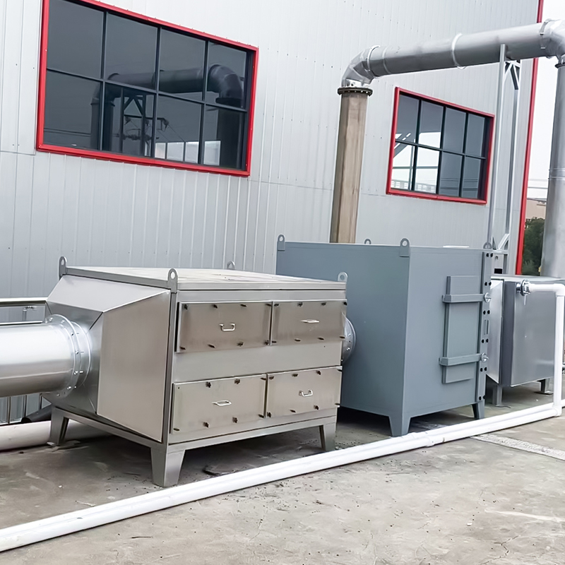 Estrutura de gaveta da caixa de adsorção de carvão ativado em aço inoxidável 304