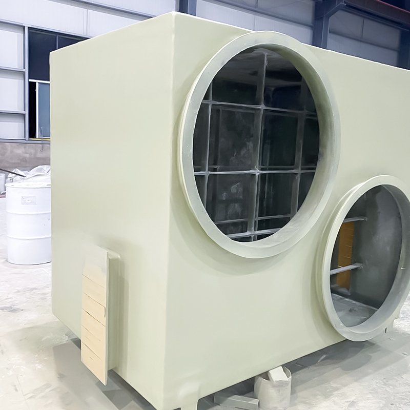 Caixa de adsorção de carvão ativado de fibra de vidro