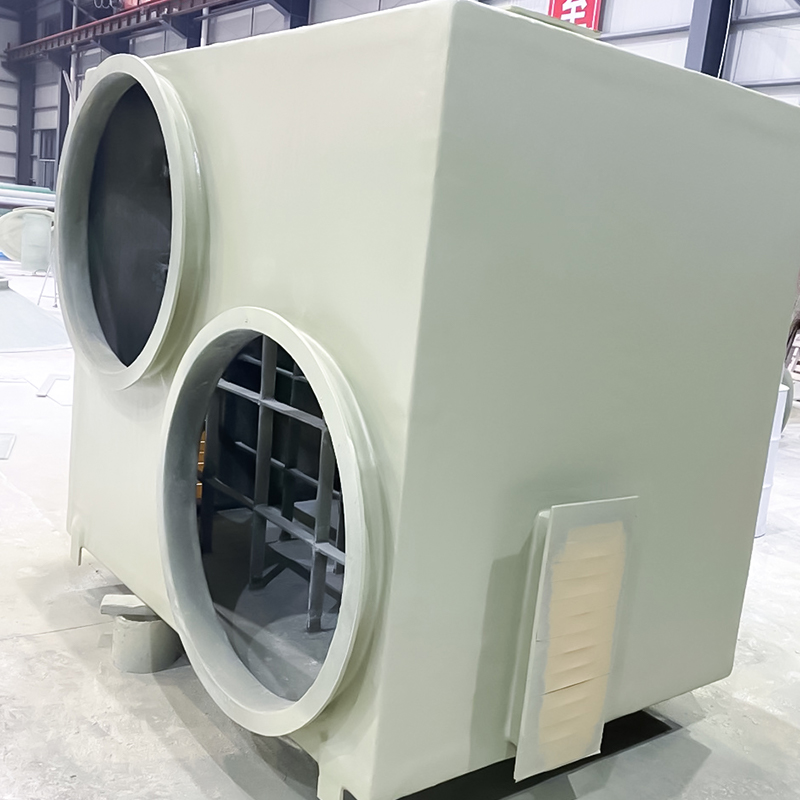 Caixa de adsorção de carvão ativado de fibra de vidro