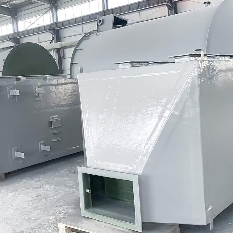 Caixa de adsorção de carvão ativado de fibra de vidro