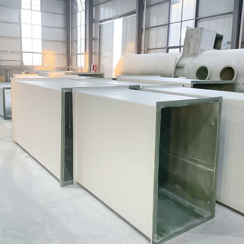 Acessórios para dutos de fibra de vidro