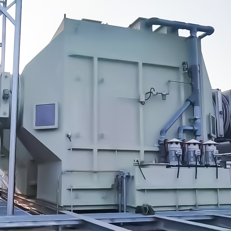 Torre de purificação horizontal FRP