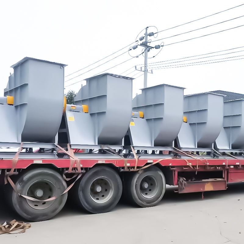 Ventilador centrífugo em aço carbono