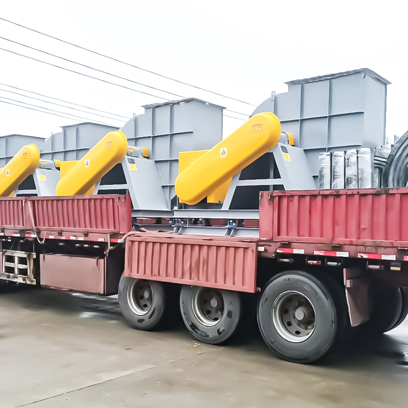 Ventilador centrífugo em aço carbono