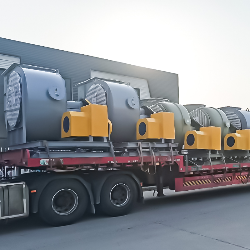 Ventilador centrífugo em aço carbono