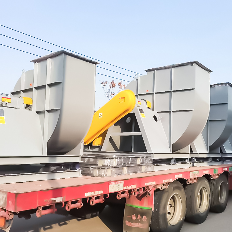 Ventilador centrífugo em aço carbono