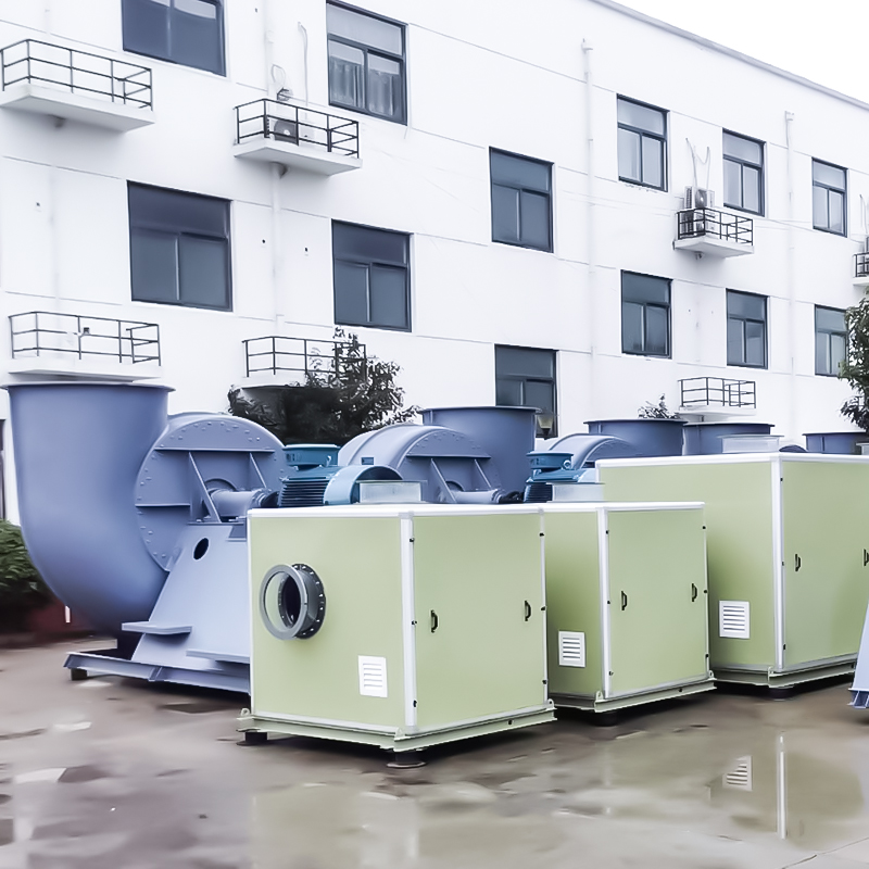 Ventilador de caixa à prova de som de fibra de vidro