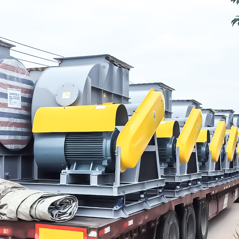 Ventilador centrífugo em aço carbono