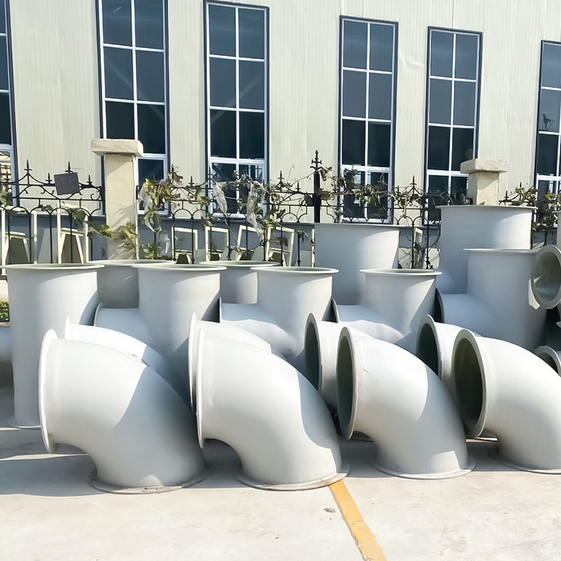 Acessórios para dutos de fibra de vidro