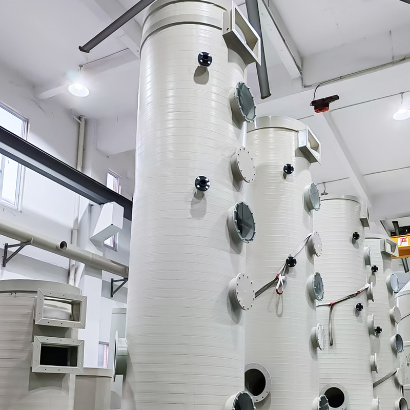 Torre de pulverização de enrolamento PPH