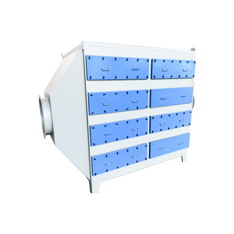 Filtro de carvão ativado tipo gaveta de aço carbono